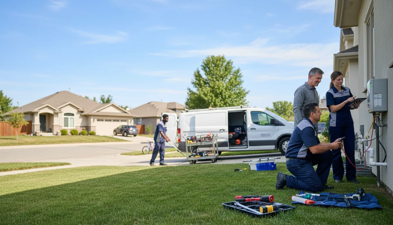 Tankless water heater service in Damascus, VA